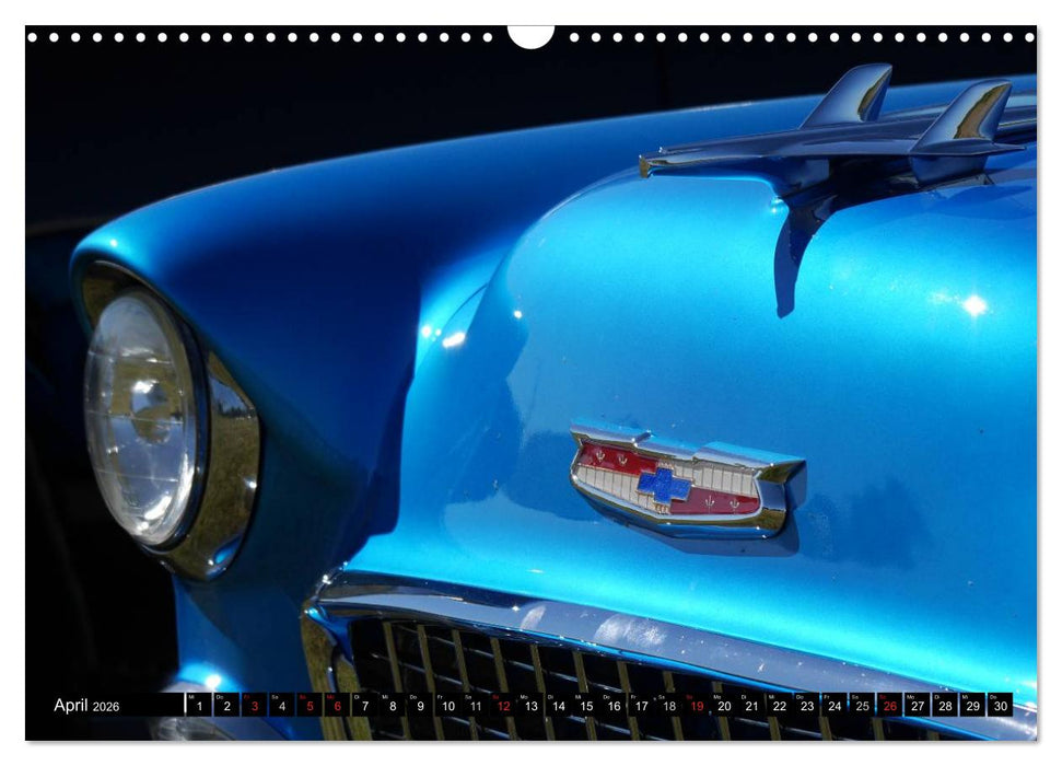 The art of mobility - american cars from the 50s & 60s (Part 2) (CALVENDO Wandkalender 2026)