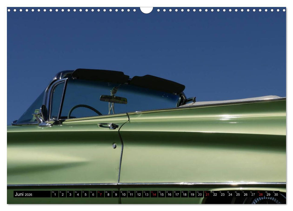 The art of mobility - american cars from the 50s & 60s (Part 2) (CALVENDO Wandkalender 2026)