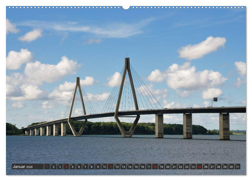 Brücken - Werke die verbinden (CALVENDO Wandkalender 2026)