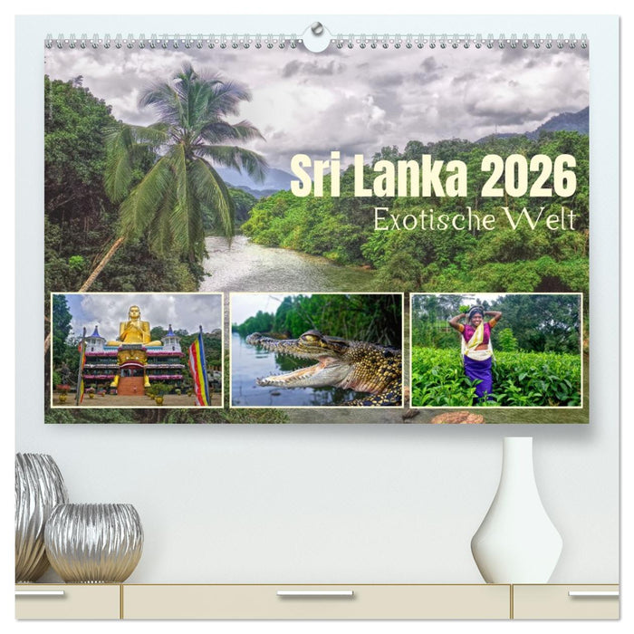 Sri Lanka 2026 – Exotische Welt (CALVENDO Premium Wandkalender 2026)