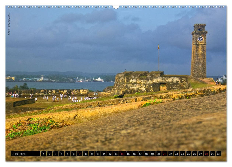 Sri Lanka 2026 – Exotische Welt (CALVENDO Premium Wandkalender 2026)