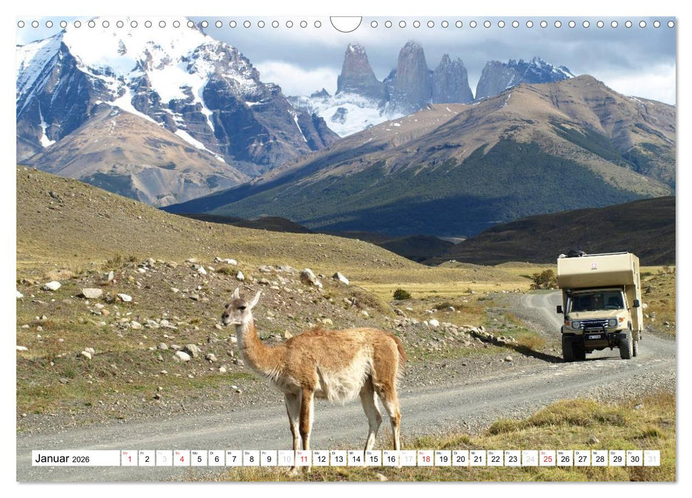 Zeit zum Träumen - Panamericana 2026 (CALVENDO Wandkalender 2026)