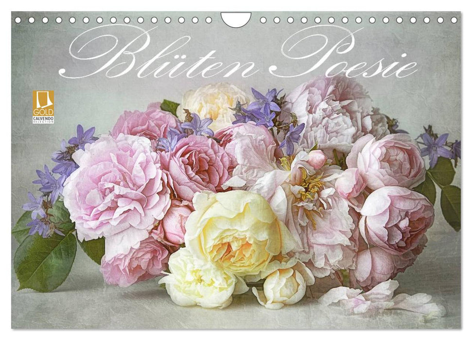 Blüten Poesie (CALVENDO Wandkalender 2026)