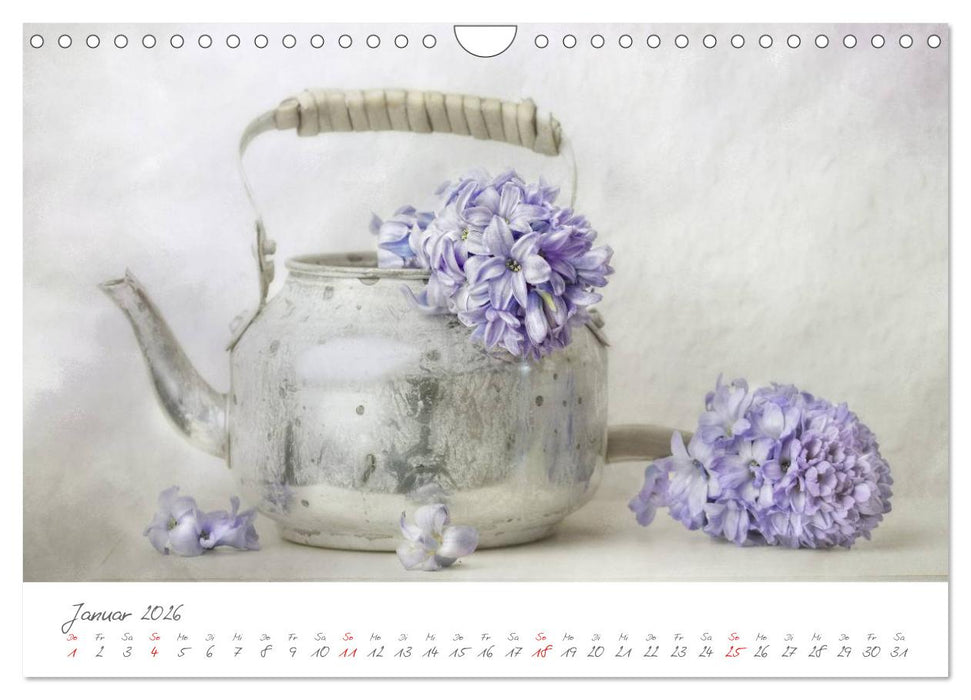 Blüten Poesie (CALVENDO Wandkalender 2026)