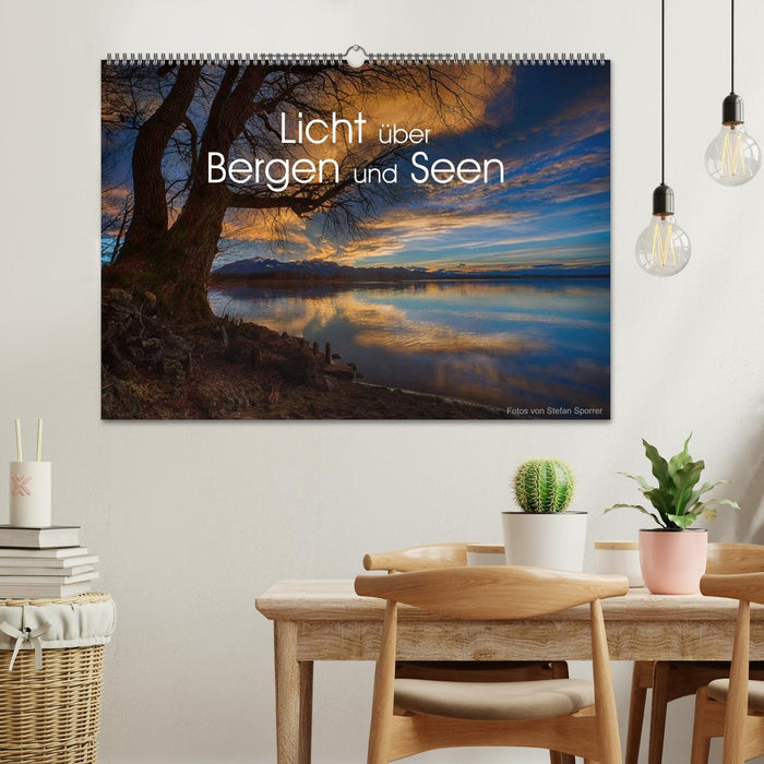 Licht über Bergen und Seen (CALVENDO Wandkalender 2026)