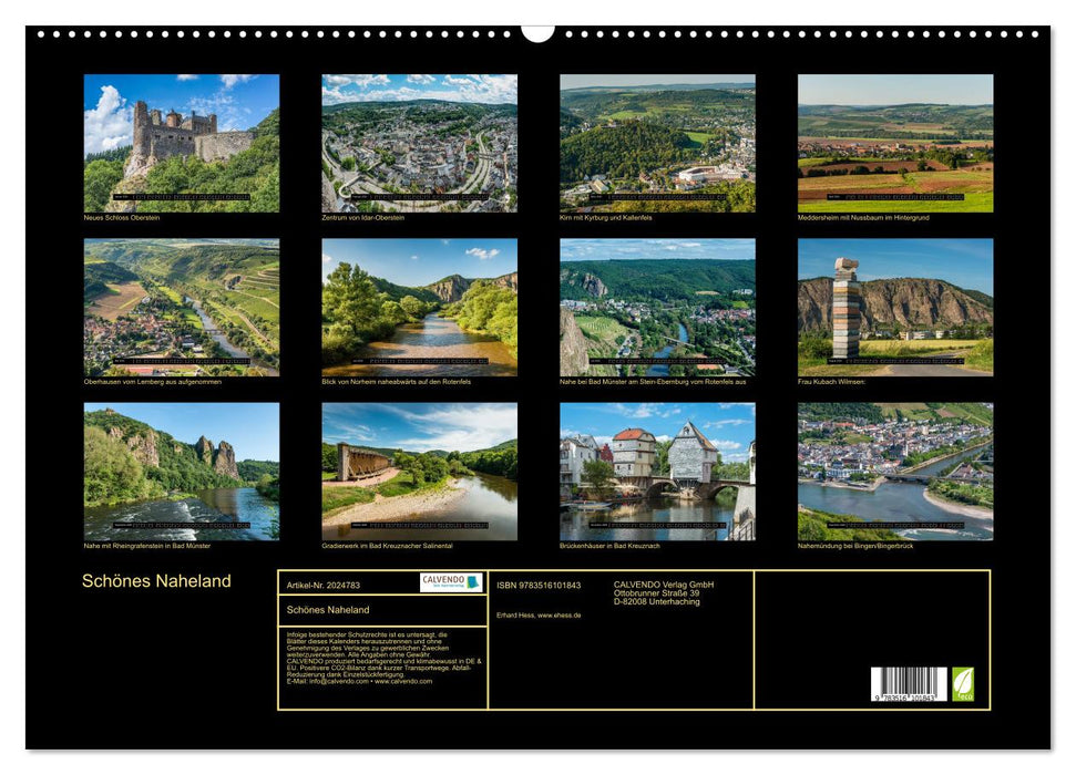 Schönes Naheland (CALVENDO Wandkalender 2026)