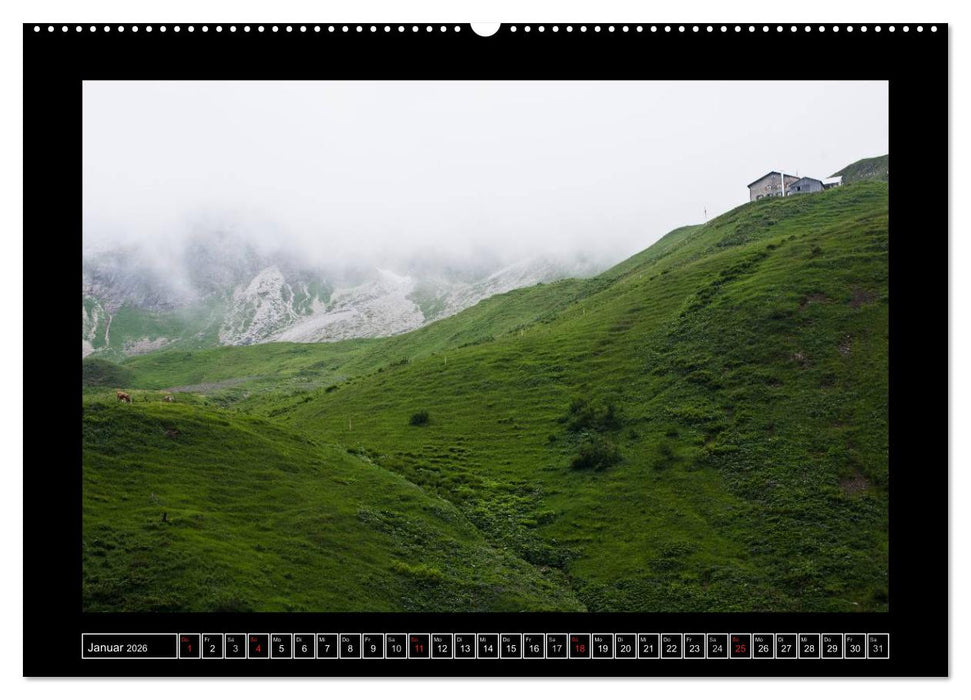 SEH(N)SUCHT ALPENÜBERQUERUNG (CALVENDO Wandkalender 2026)