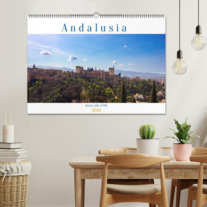 Andalusia sunny side of life (CALVENDO Monthly Calendar 2026)