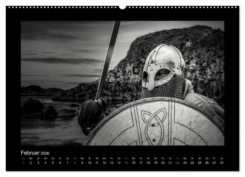 Wikinger und Krieger (CALVENDO Wandkalender 2026)