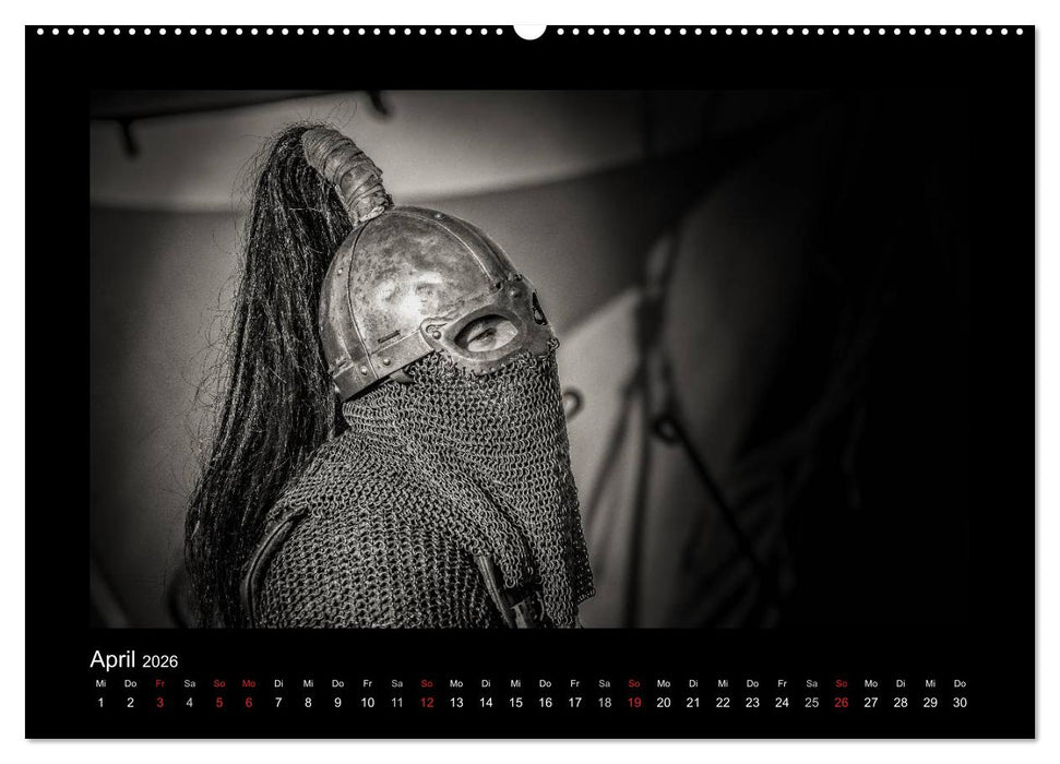 Wikinger und Krieger (CALVENDO Wandkalender 2026)