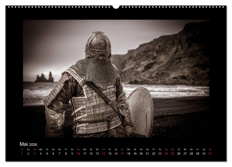 Wikinger und Krieger (CALVENDO Wandkalender 2026)
