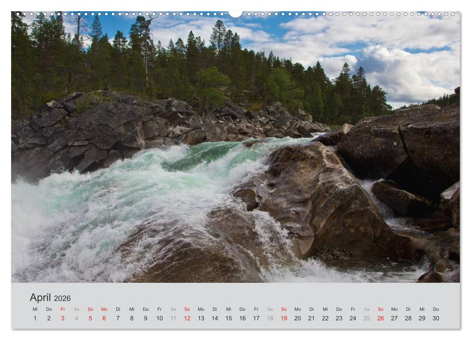 Norwegen - Land der Fjorde (CALVENDO Premium Wandkalender 2026)