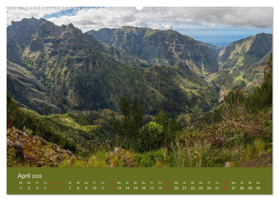Zauberhaftes Madeira (CALVENDO Premium Wandkalender 2026)
