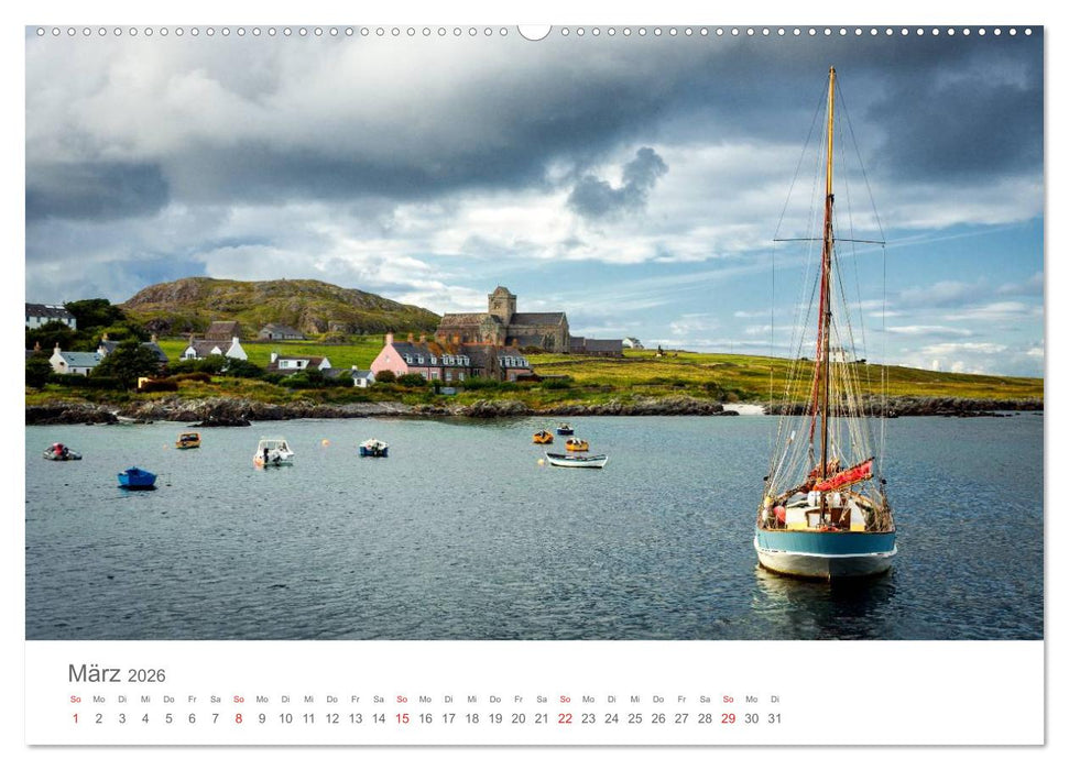 Iona. Insel der Pilger (CALVENDO Premium Wandkalender 2026)