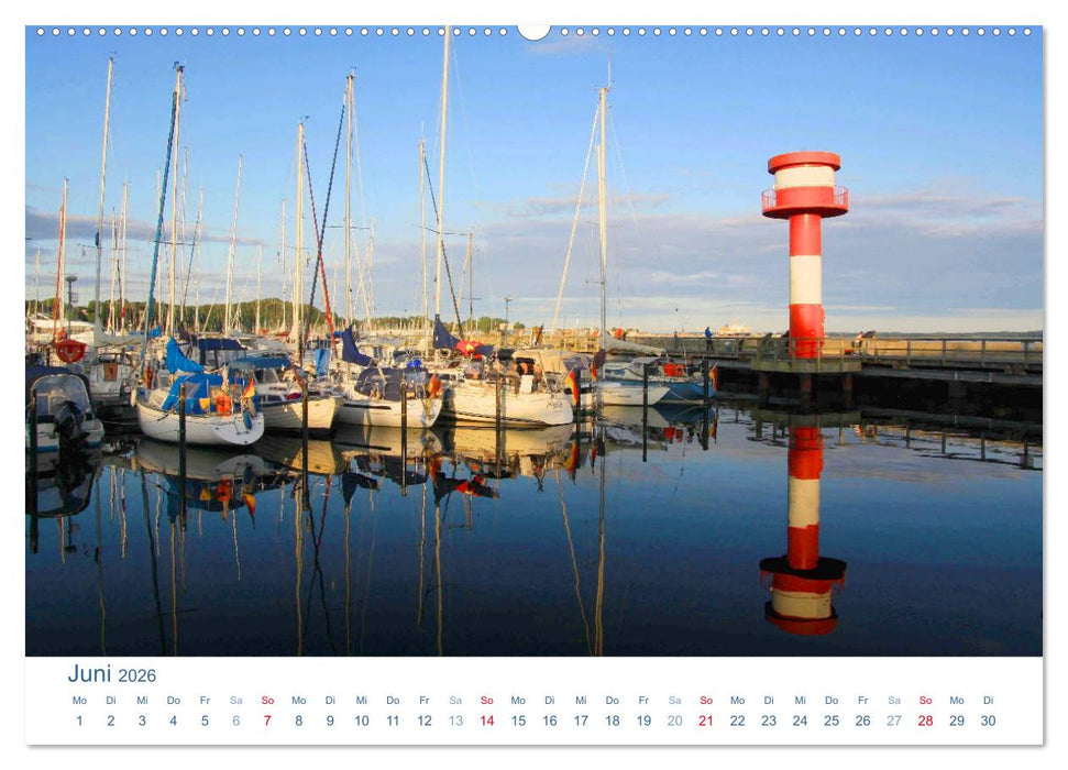 Eckernförde 2026. Impressionen rund um den Hafen (CALVENDO Premium Wandkalender 2026)