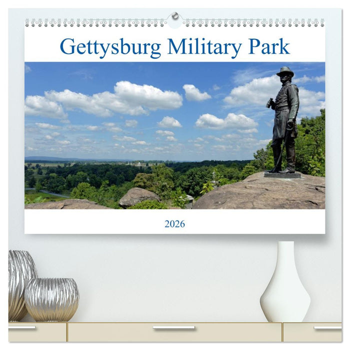 Gettysburg Military Park (CALVENDO Premium Wandkalender 2026)