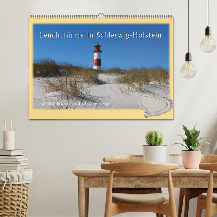Leuchttürme Schleswig-Holsteins (CALVENDO Wandkalender 2026)