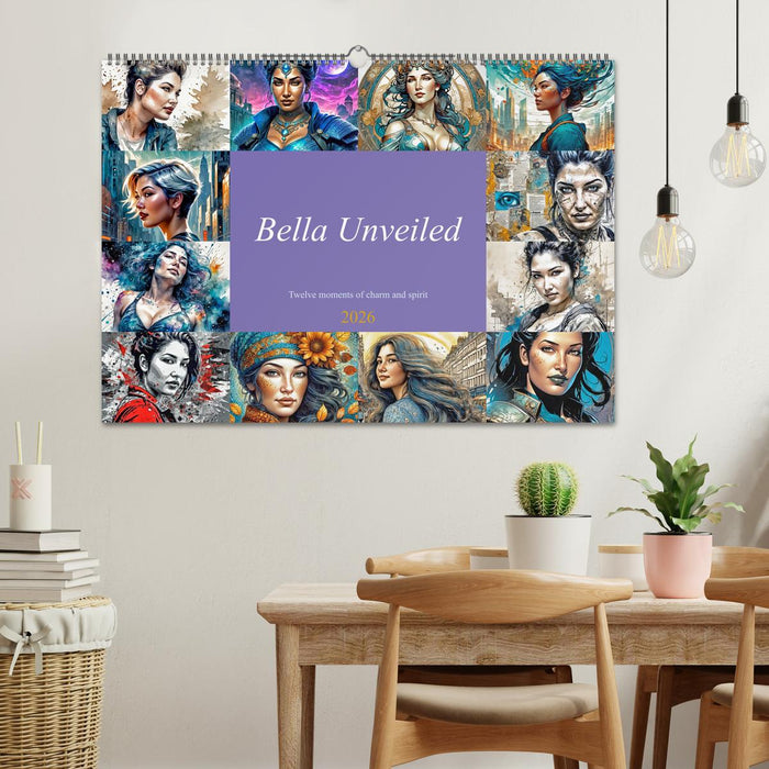 Bella Unveiled - Twelve moments of charm and spirit (CALVENDO Monthly Calendar 2026)