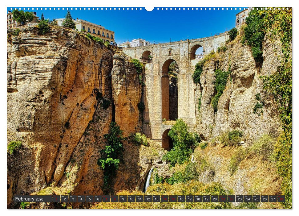Andalusia sunny side of life (CALVENDO Premium-Calendar 2026)