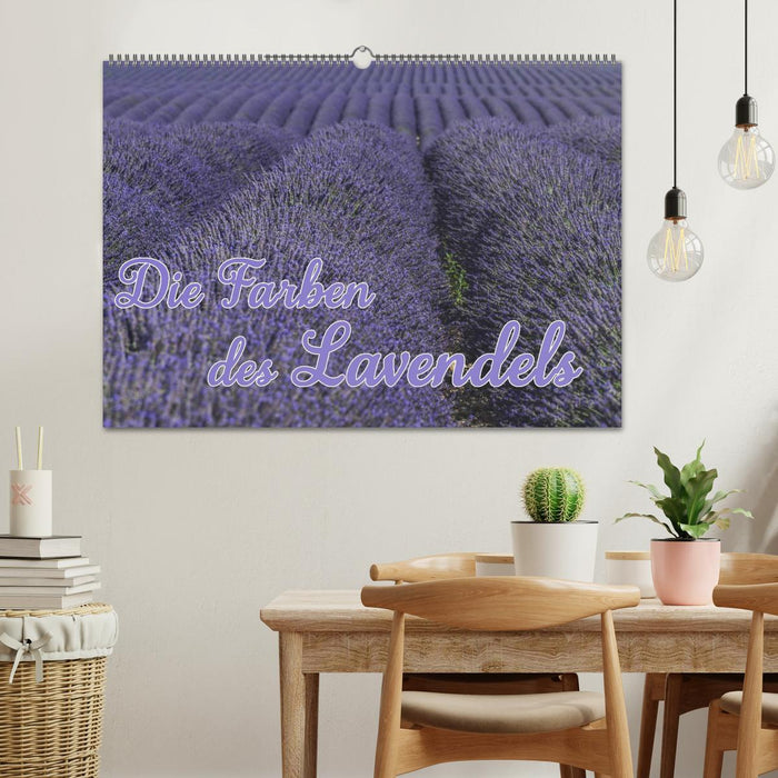Die Farbe des Lavendels (CALVENDO Wandkalender 2026)