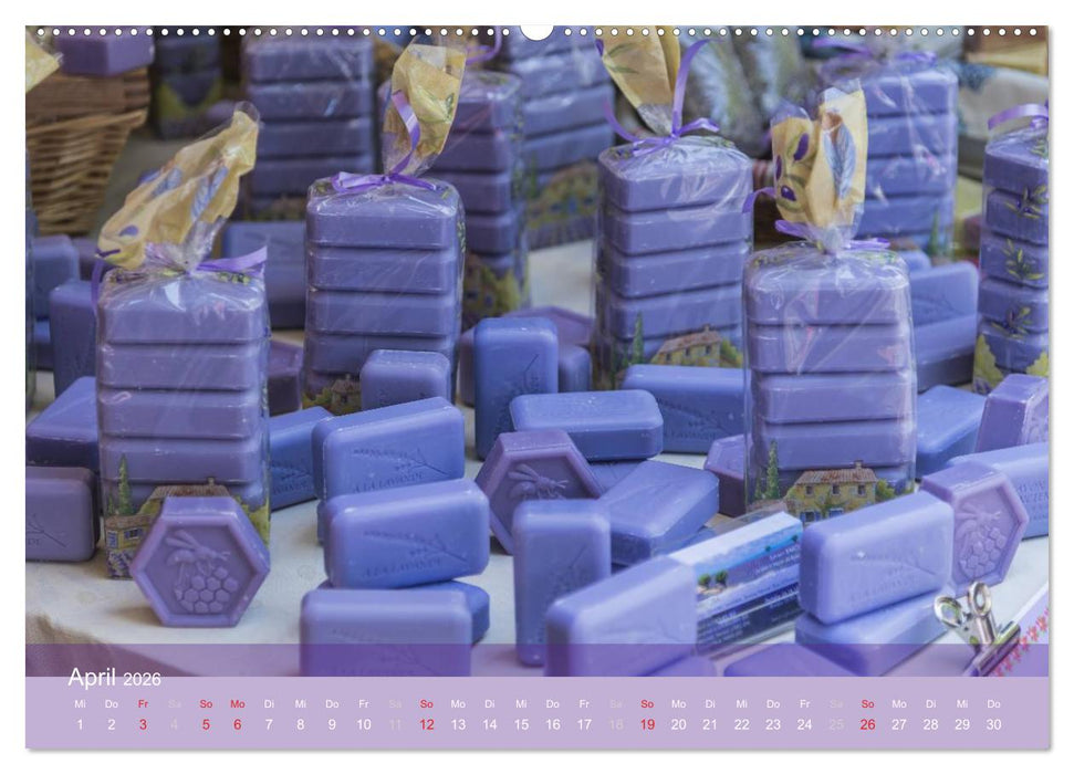 Die Farbe des Lavendels (CALVENDO Wandkalender 2026)