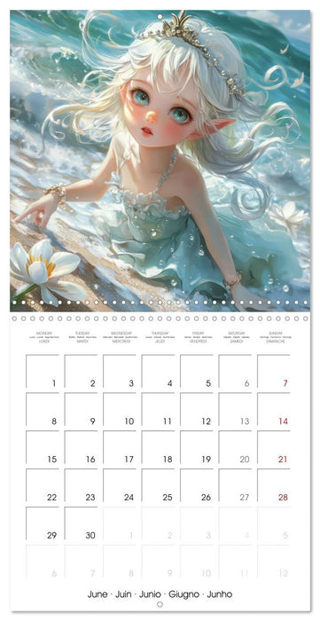 Little fairy princesses - A magical world (CALVENDO Monthly Calendar 2026)