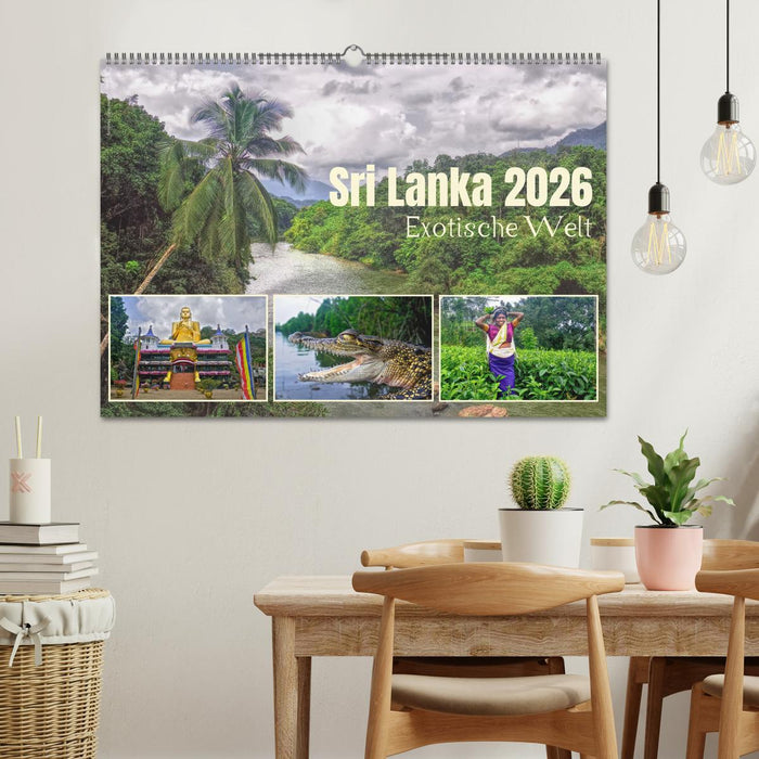 Sri Lanka 2026 – Exotische Welt (CALVENDO Wandkalender 2026)