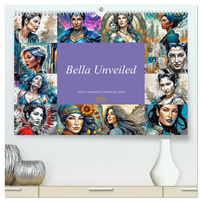 Bella Unveiled - Twelve moments of charm and spirit (CALVENDO Premium-Calendar 2026)