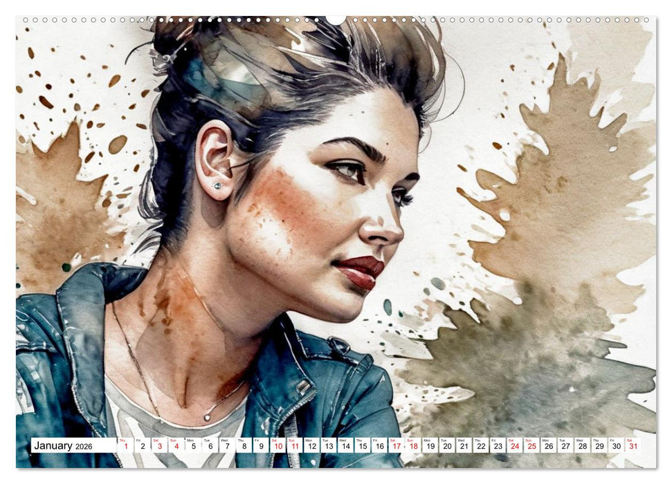 Bella Unveiled - Twelve moments of charm and spirit (CALVENDO Premium-Calendar 2026)