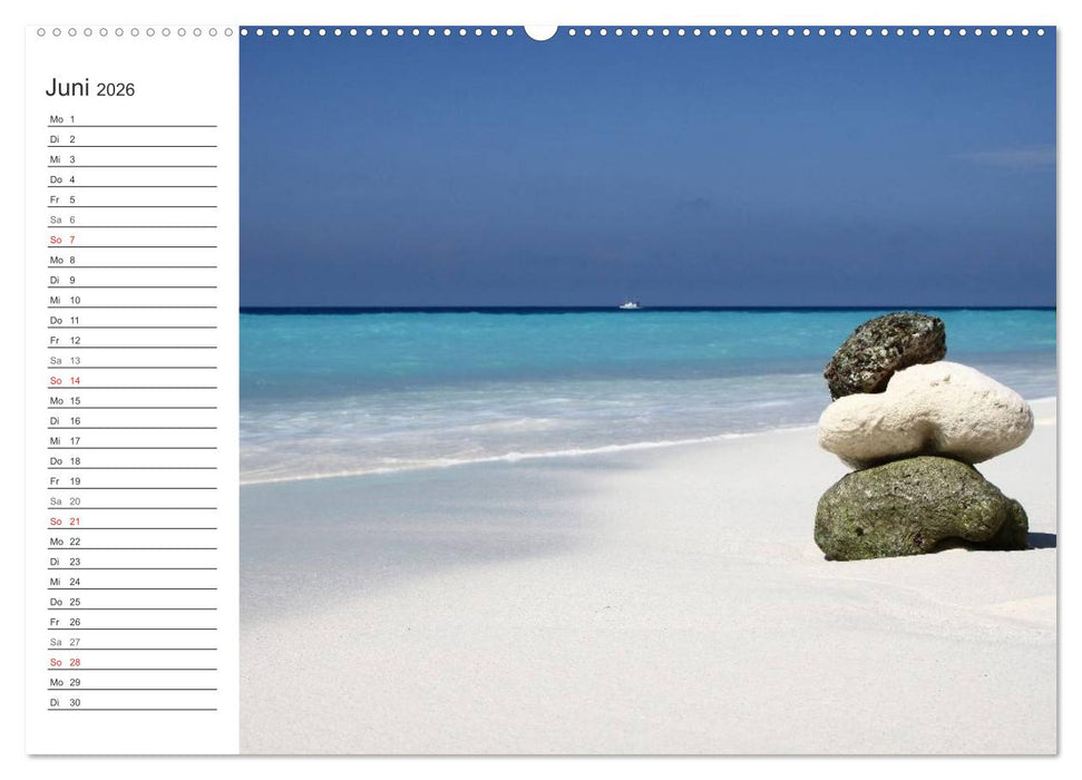 Malediven (CALVENDO Premium Wandkalender 2026)
