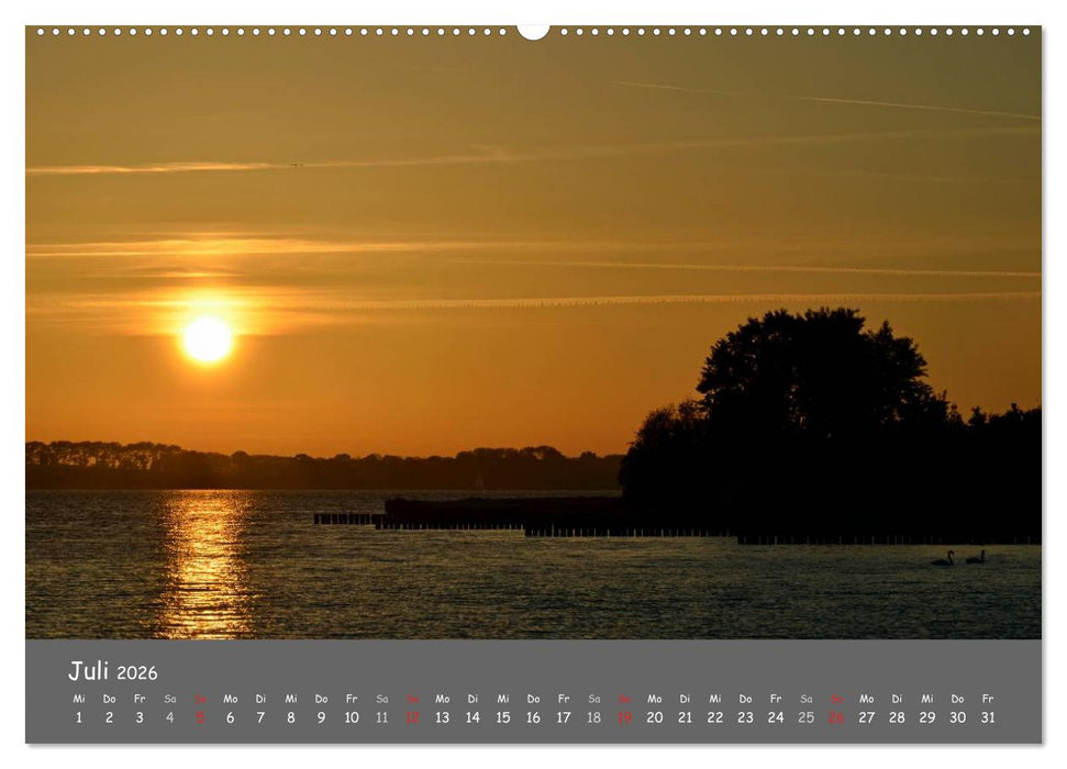 Wunderschöne Landschaften des Nordens (CALVENDO Premium Wandkalender 2026)