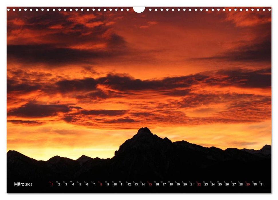 Ein Jahr im Allgäu (CALVENDO Wandkalender 2026)