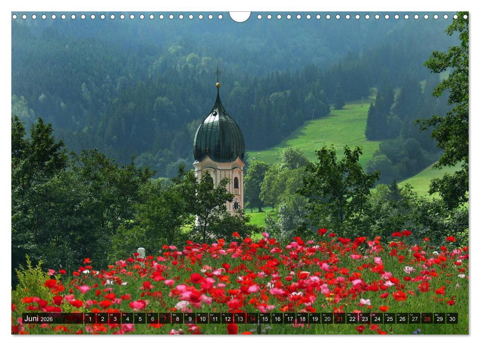 Ein Jahr im Allgäu (CALVENDO Wandkalender 2026)