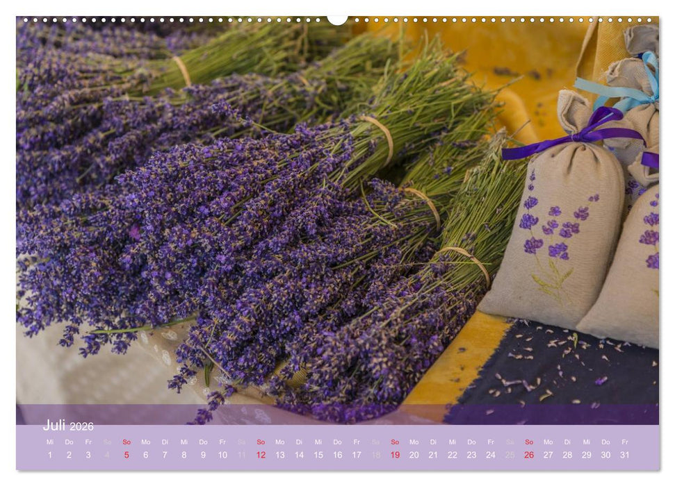 Die Farbe des Lavendels (CALVENDO Premium Wandkalender 2026)
