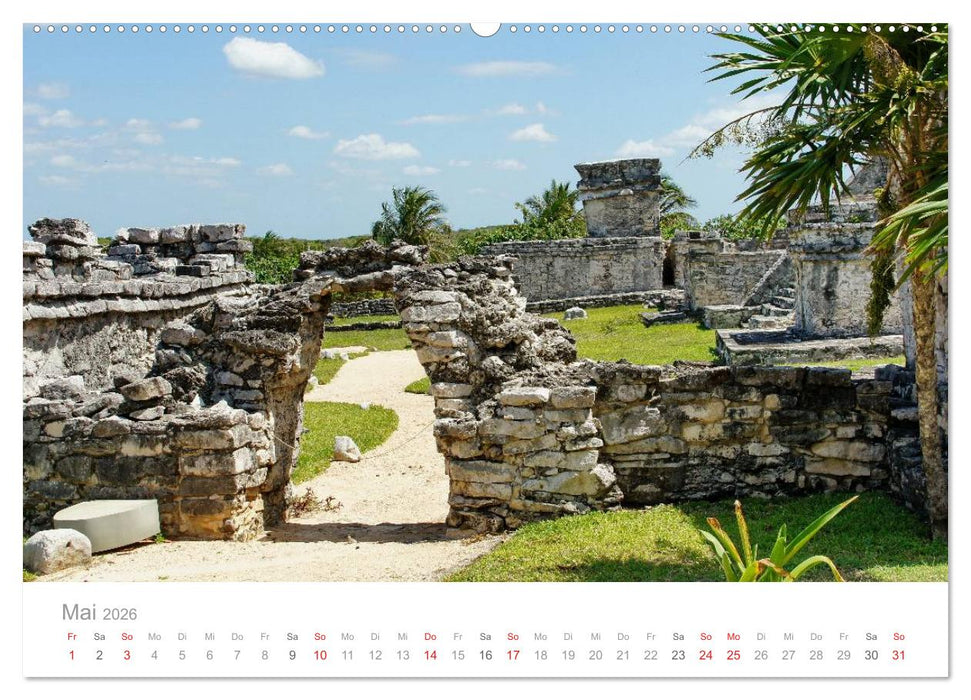 Tulum - Mexico (CALVENDO Premium Wandkalender 2026)