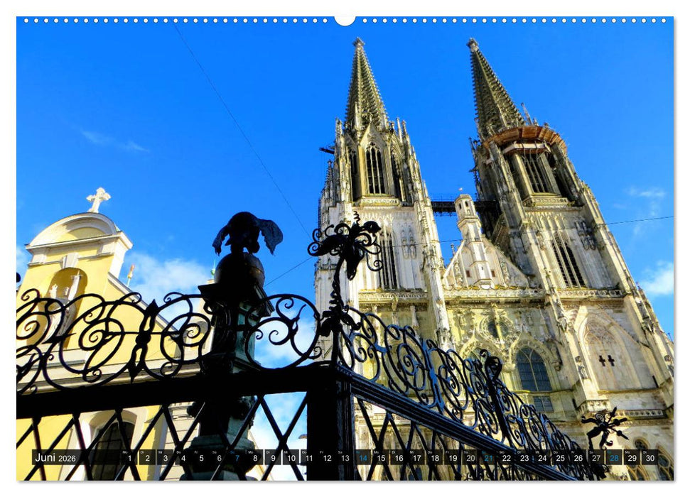 REGENSBURG - Impressionen (CALVENDO Premium Wandkalender 2026)