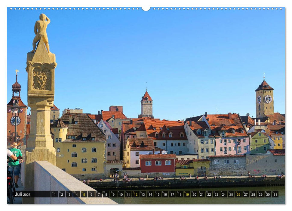 REGENSBURG - Impressionen (CALVENDO Premium Wandkalender 2026)