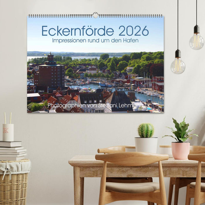 Eckernförde 2026. Impressionen rund um den Hafen (CALVENDO Wandkalender 2026)