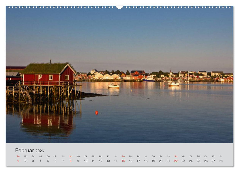 Norwegen - Land der Fjorde (CALVENDO Wandkalender 2026)