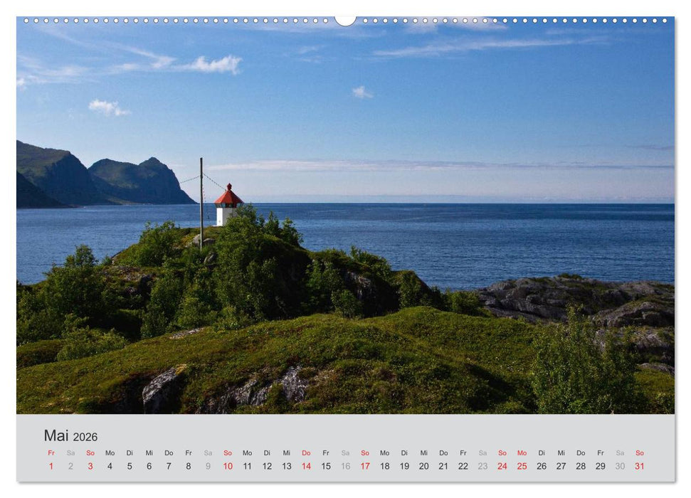 Norwegen - Land der Fjorde (CALVENDO Wandkalender 2026)