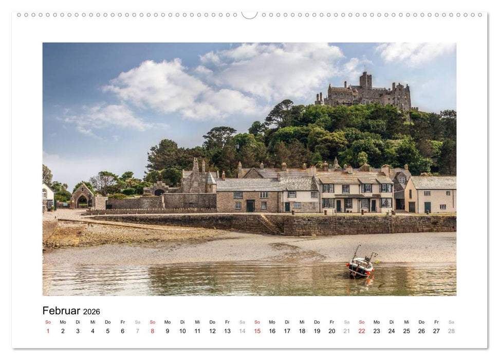Cornwall - Land zwischen den Meeren (CALVENDO Premium Wandkalender 2026)