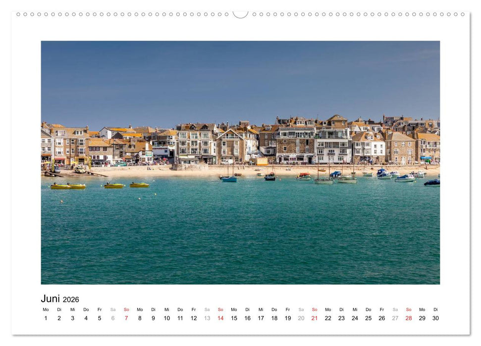 Cornwall - Land zwischen den Meeren (CALVENDO Premium Wandkalender 2026)