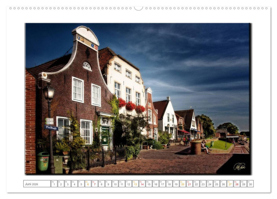 Ostfriesland - der alte Hafen Greetsiel (CALVENDO Wandkalender 2026)