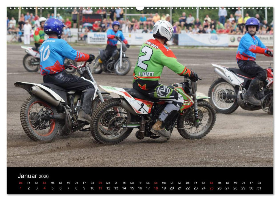 Motorsport: Motoball (CALVENDO Premium Wandkalender 2026)