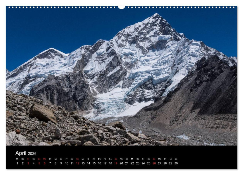 Everest-Nationalpark (CALVENDO Premium Wandkalender 2026)