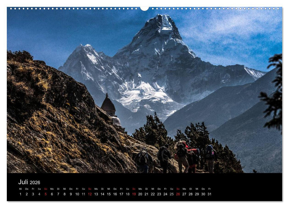 Everest-Nationalpark (CALVENDO Premium Wandkalender 2026)