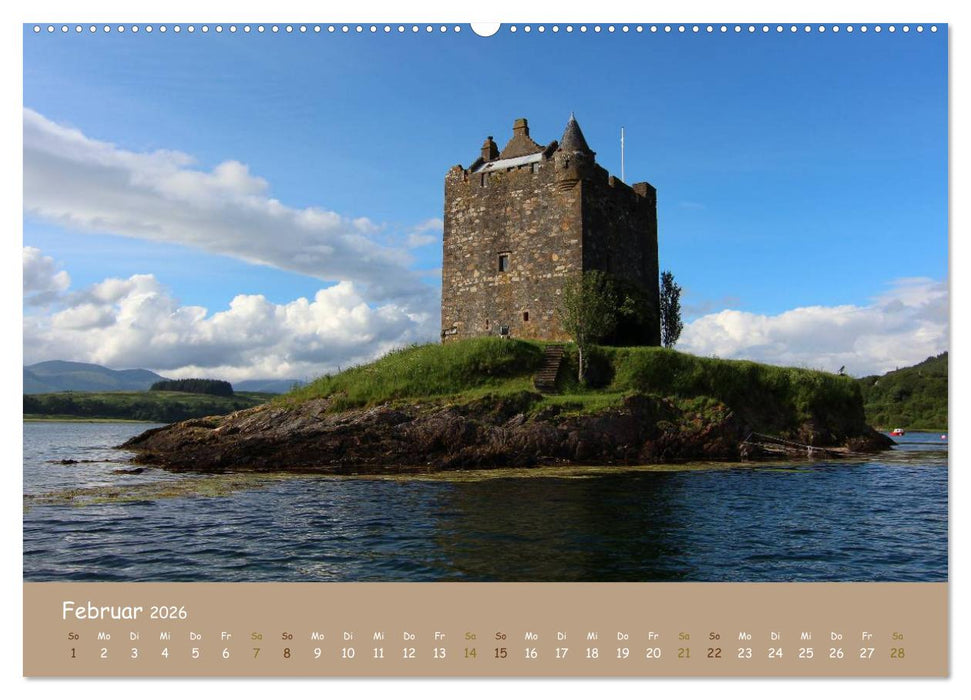 Schottische Highlands (CALVENDO Wandkalender 2026)