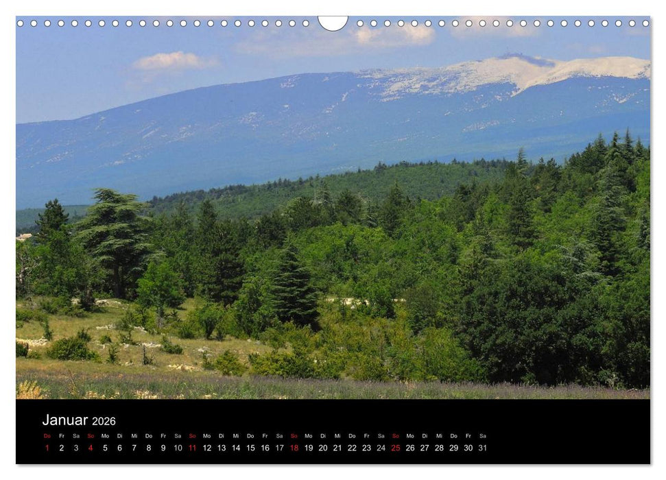 Faszination Mont Ventoux (CALVENDO Wandkalender 2026)