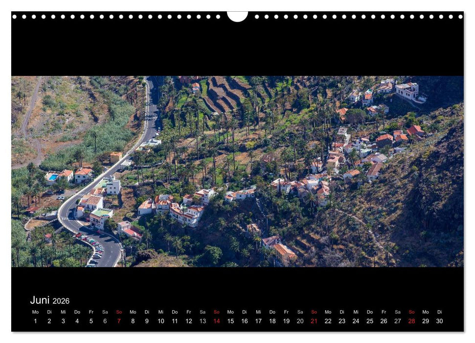 La Gomera - Kanarisches Naturparadies (CALVENDO Wandkalender 2026)