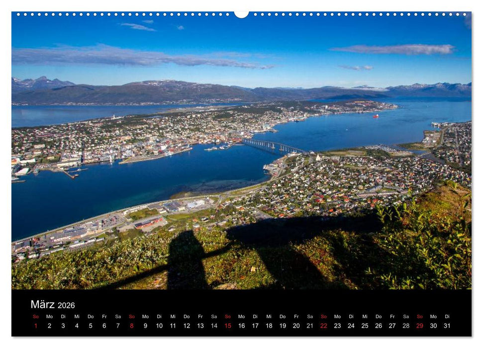 Erlebnis Norwegen: Narvik bis Tromsø (CALVENDO Wandkalender 2026)